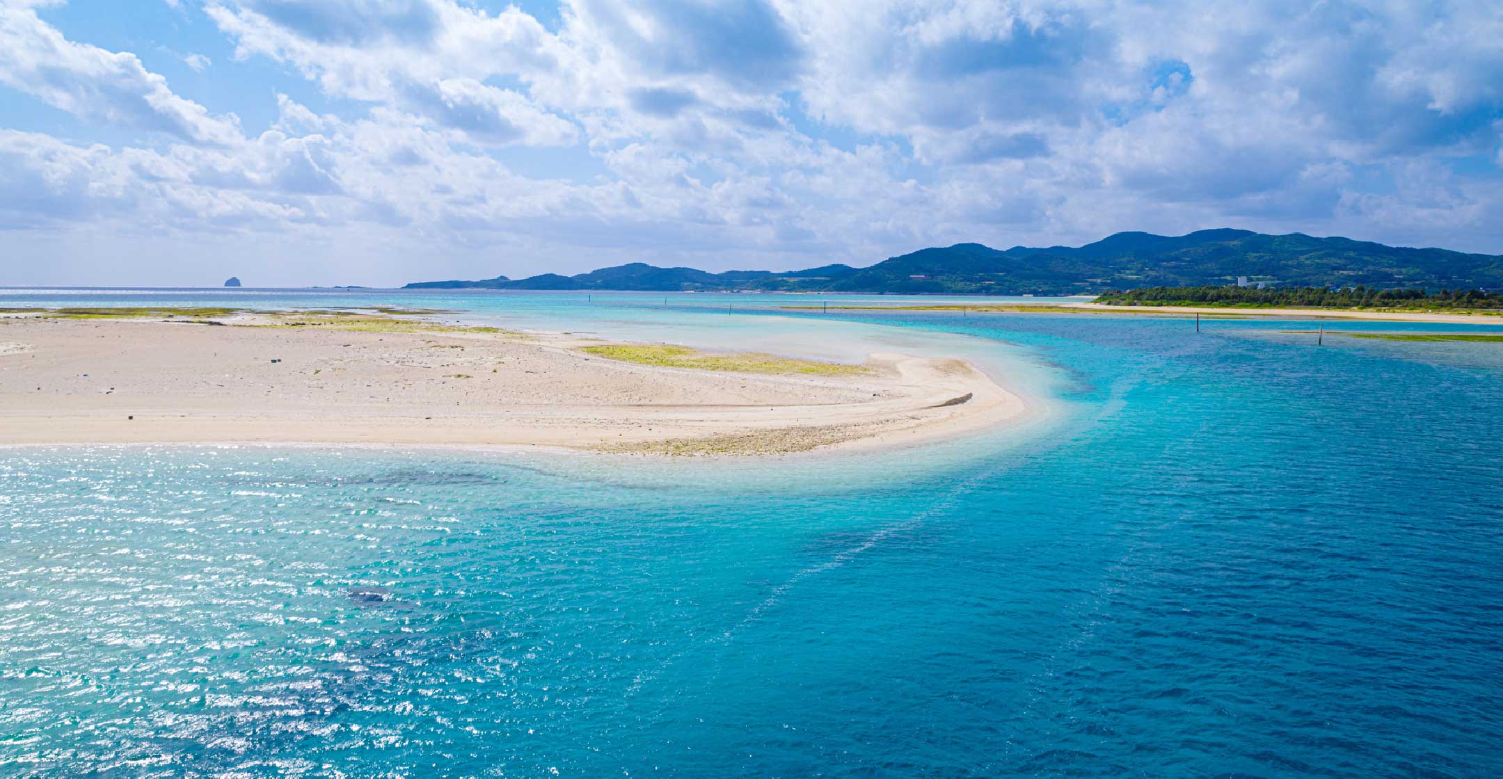 久米島のビーチ